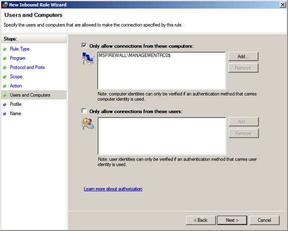 Overview of Windows Server 2008 Firewall with advanced security features - Part 2 Picture 19