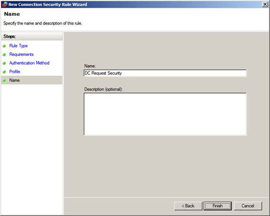 Overview of Windows Server 2008 Firewall with advanced security features - Part 3 Picture 12