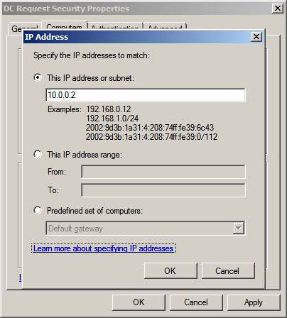Overview of Windows Server 2008 Firewall with advanced security features - Part 3 Picture 15