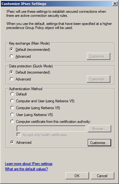 Overview of Windows Server 2008 Firewall with advanced security features Picture 16