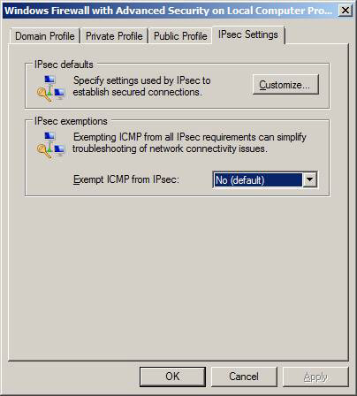 Overview of Windows Server 2008 Firewall with advanced security features Picture 9