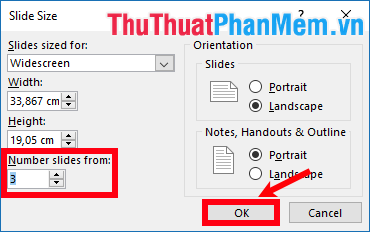 Page numbering in Powerpoint Picture 8
