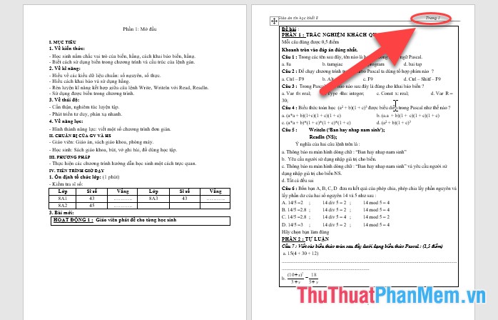 Page numbering in Word 2016 Picture 12