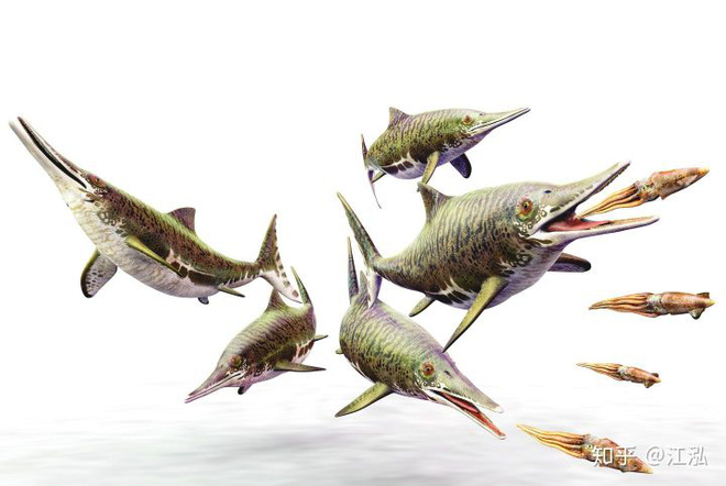 Paleontologists discovered the fat on the body of the fish lizard 180 million years ago Picture 1