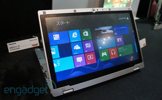Panasonic's first touch screen Ultrabook Picture 1