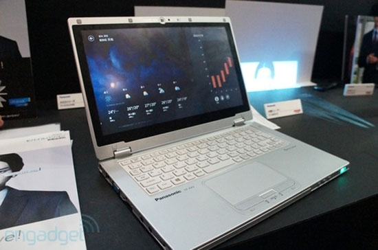 Panasonic's first touch screen Ultrabook Picture 2