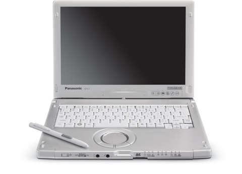Panasonic's ultra-light rotating flip screen Picture 2