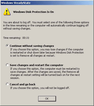 Part 2: Protect computers with Windows SteadyState Picture 7