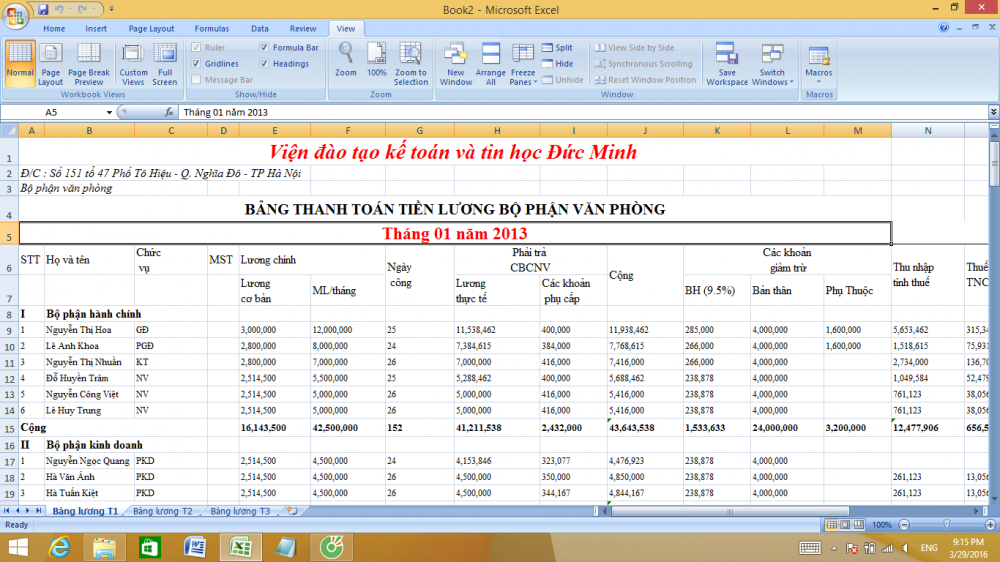 Part 4: Hide Sheet, Sheet tab, Scroll Bar, Workbook Picture 1