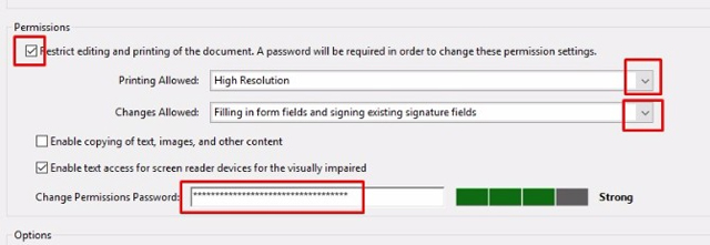 Password setting tools for PDF files Picture 4