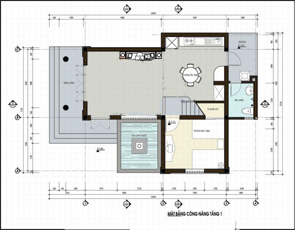 Patterns of modern L-story house drawings Picture 8