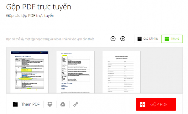 PDFio.co - Service of creating, protecting, converting PDF, ... online, support Vietnamese, free on many devices Picture 3