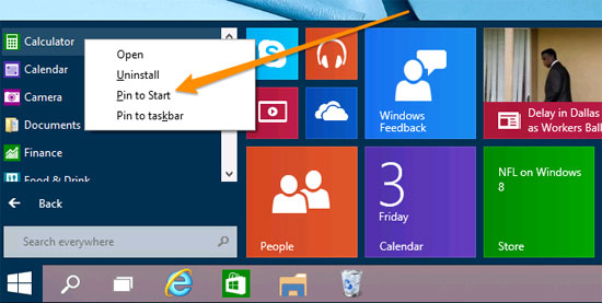 Personalize the Start Menu of Windows 10 Picture 4
