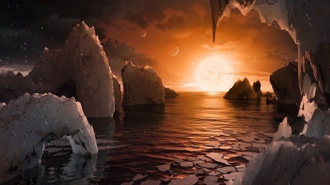 Photos of 7 planets may exist in the Trappist-1 star system Picture 4