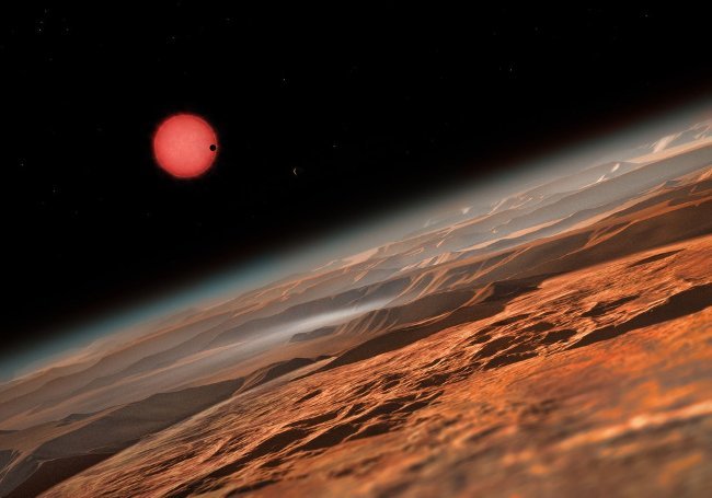 Photos of 7 planets may exist in the Trappist-1 star system Picture 6