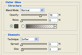PhotoShop - Create a title for the menu Picture 7