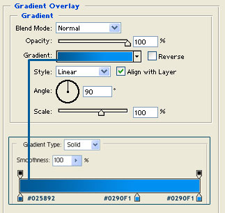 PhotoShop - Create a title for the menu Picture 8