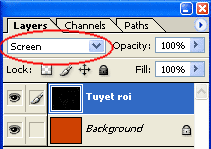 Photoshop CS: Christmas cards for relatives Picture 3