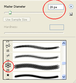 Photoshop CS: Christmas cards for relatives Picture 5