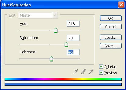 Photoshop CS: Color whirlpool vortex Picture 14