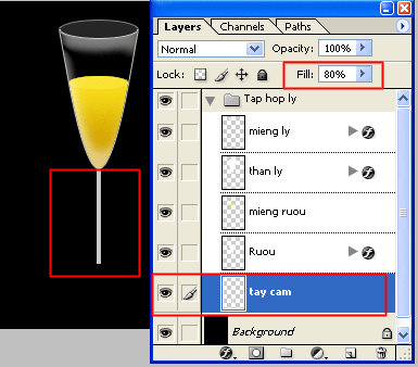 Photoshop CS: Creativity with New Year's cards (Last part) Picture 17