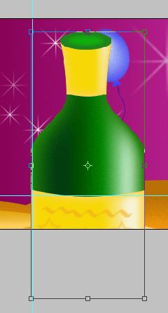 Photoshop CS: Creativity with New Year's greeting card (Part III) Picture 28