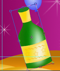 Photoshop CS: Creativity with New Year's greeting card (Part III) Picture 29