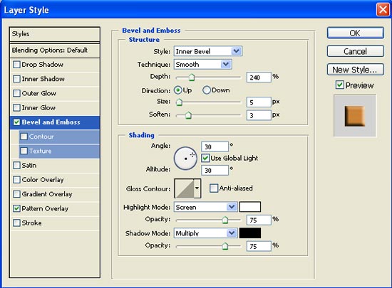 Photoshop CS: Cutting edges and creating frames (Last part) Picture 7