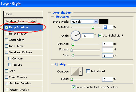 Photoshop CS: Cutting edges and creating photo frames (Part I) Picture 9