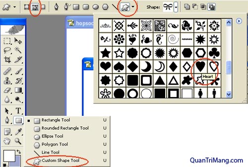 Photoshop CS: Valentine card Picture 1