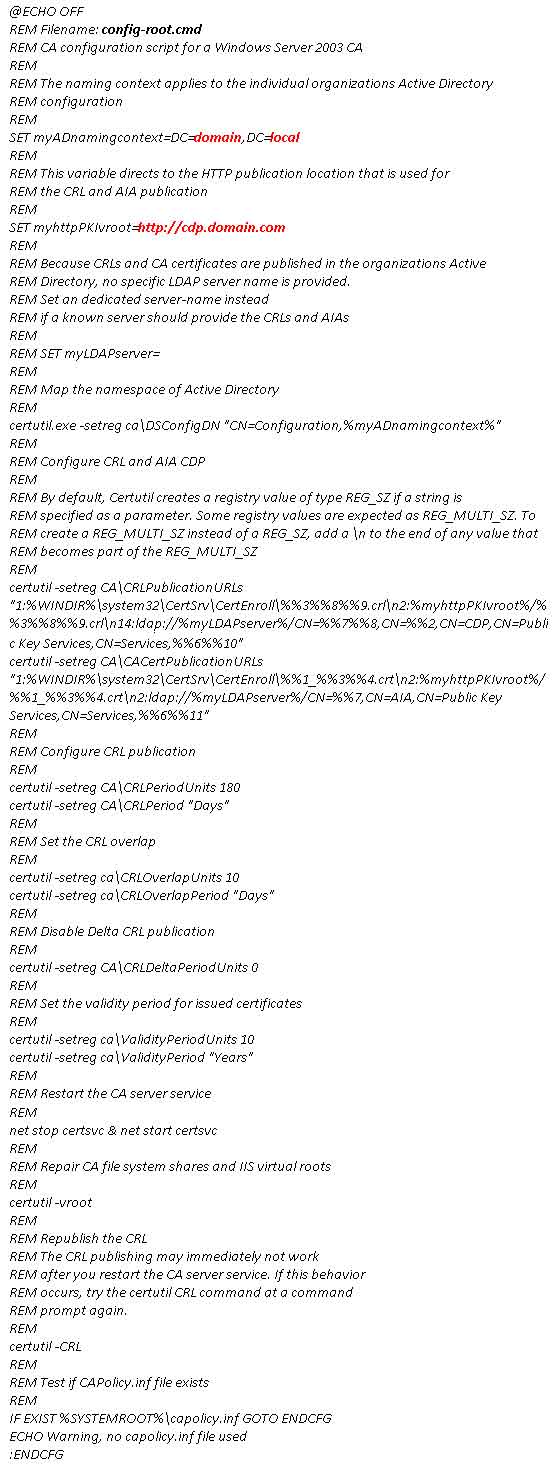 PKI Tutorial - Part 3: Installation Picture 13