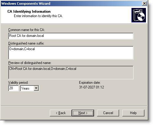 PKI Tutorial - Part 3: Installation Picture 8