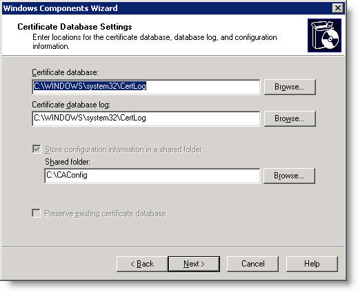 PKI Tutorial - Part 3: Installation Picture 9