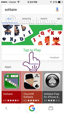 Play hidden games on Google Search Picture 10