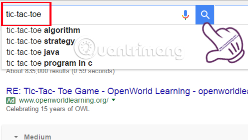 Play hidden games on Google Search Picture 14