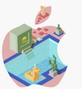 Please admire the stylized logos that Apple sent in the invitation for the October 30 event Picture 37