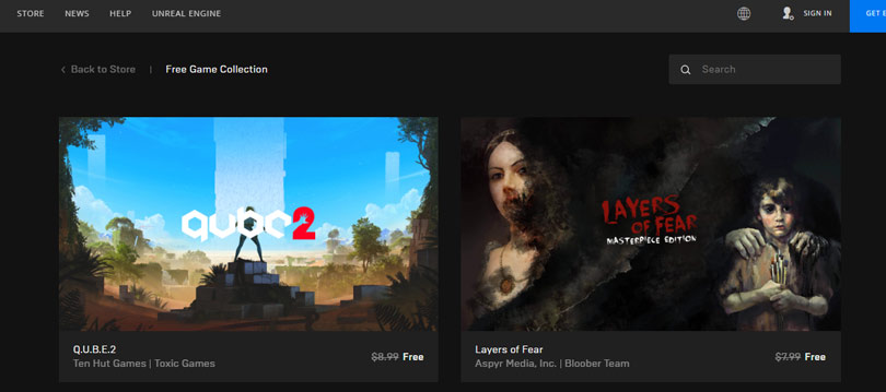 Please download QUBE 2 and Layers of Fear, two great puzzle games, horror games are free Picture 3