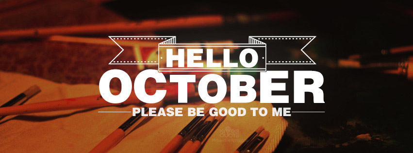 Please download the Facebook cover photo to greet the beautiful and meaningful October Picture 13