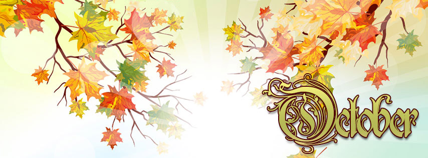 Please download the Facebook cover photo to greet the beautiful and meaningful October Picture 5