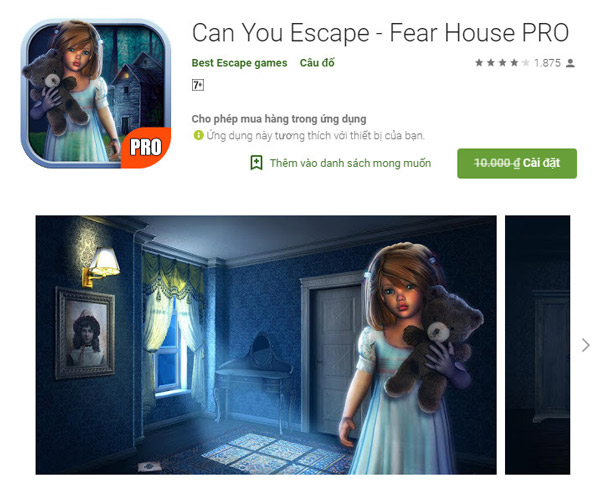 Please download the full set of 7 Escape Room games worth VND 70,000, free of charge Picture 4