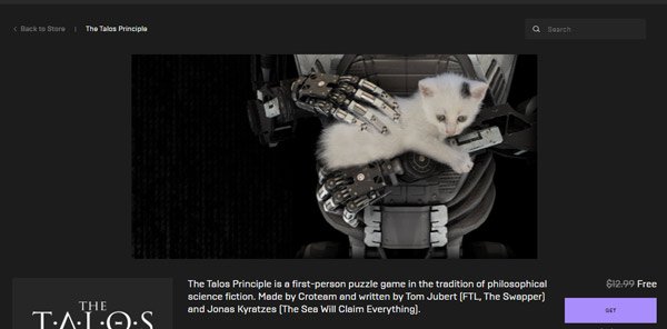 Please download The Talos Principle, a cool 3D graphics puzzle game, which is free Picture 5