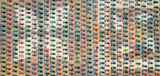 Please take a look at the Vietnamese photos viewed from above on American newspapers Picture 9