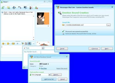 Plus! Live - New vitality for Windows Live Messenger Picture 5