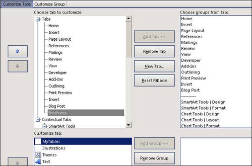 Portable tips: Customize Menu in Office 2007 Picture 3