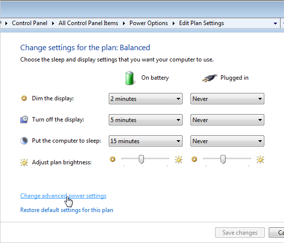 Power saving modes in Windows Picture 6