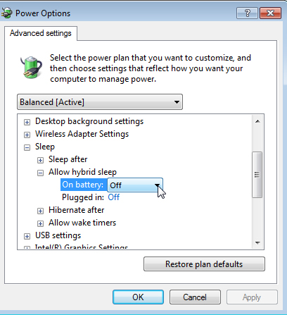Power saving modes in Windows Picture 8