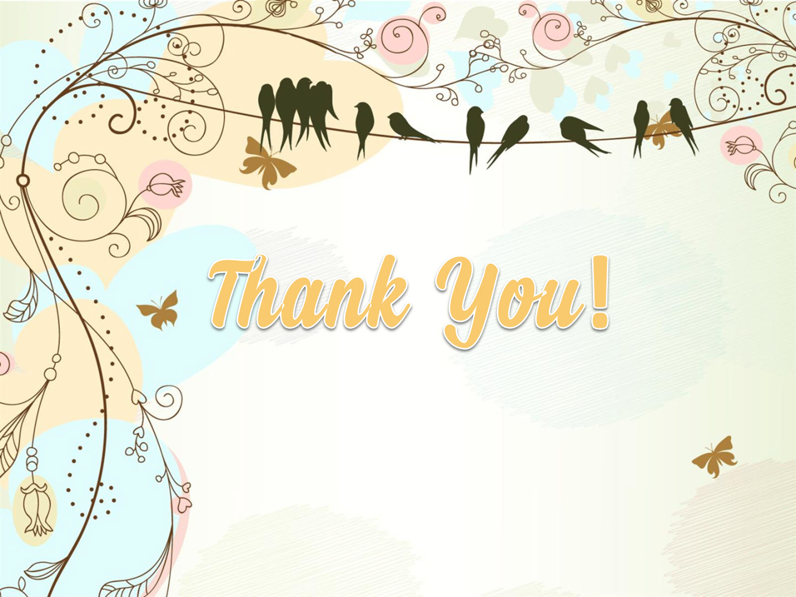 Powerpoint Thank You wallpapers, Thanks for the Slide ends Picture 23