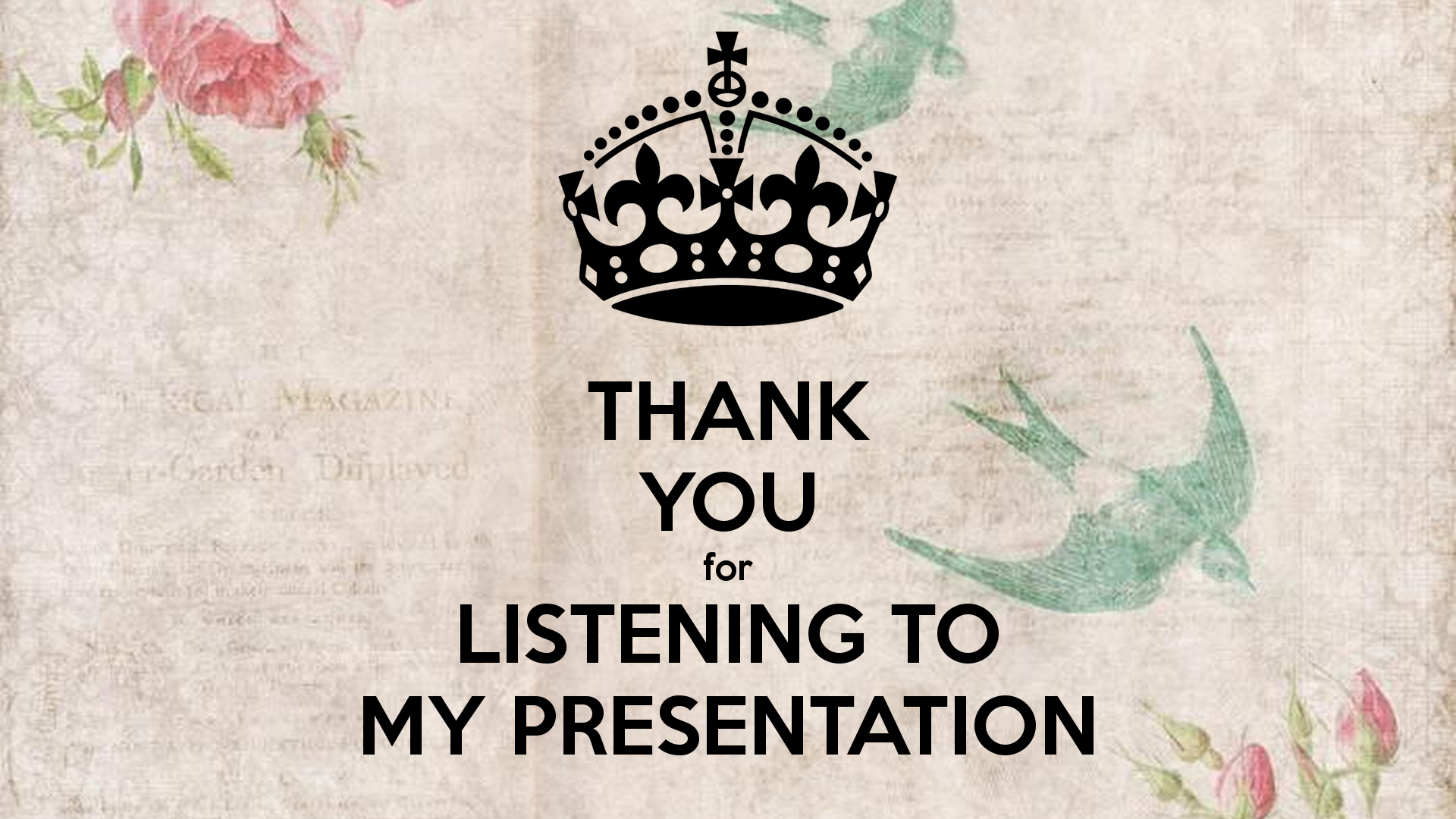 Powerpoint Thank You Wallpapers Thanks For The Slide Ends