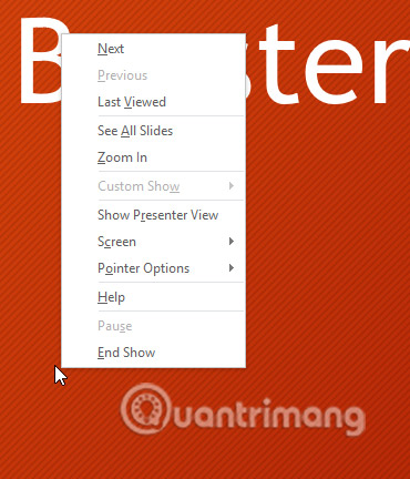 Presenting slide shows in PowerPoint 2016 Picture 9