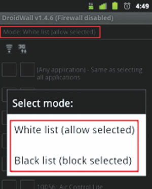 Prevent Android apps from accessing the Internet Picture 11